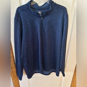 REI Coop Pullover Mens XXL  Half Zip Long Sleeve Workout Hiking Outdoors